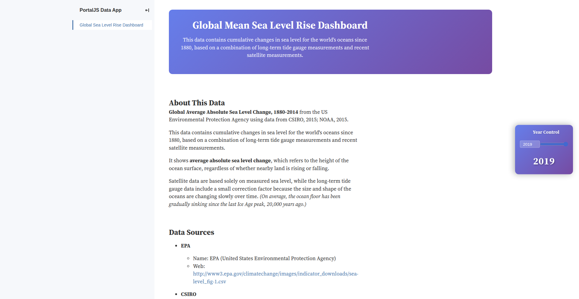 海平面升势视窗