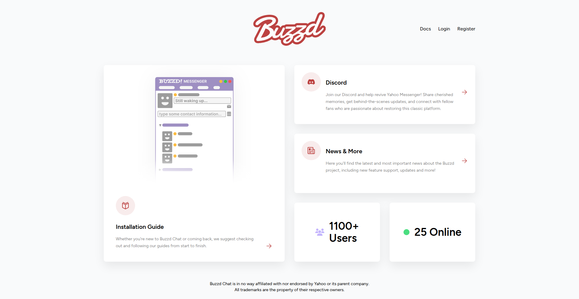 Buzzd Chat: Y!M 复兴引擎