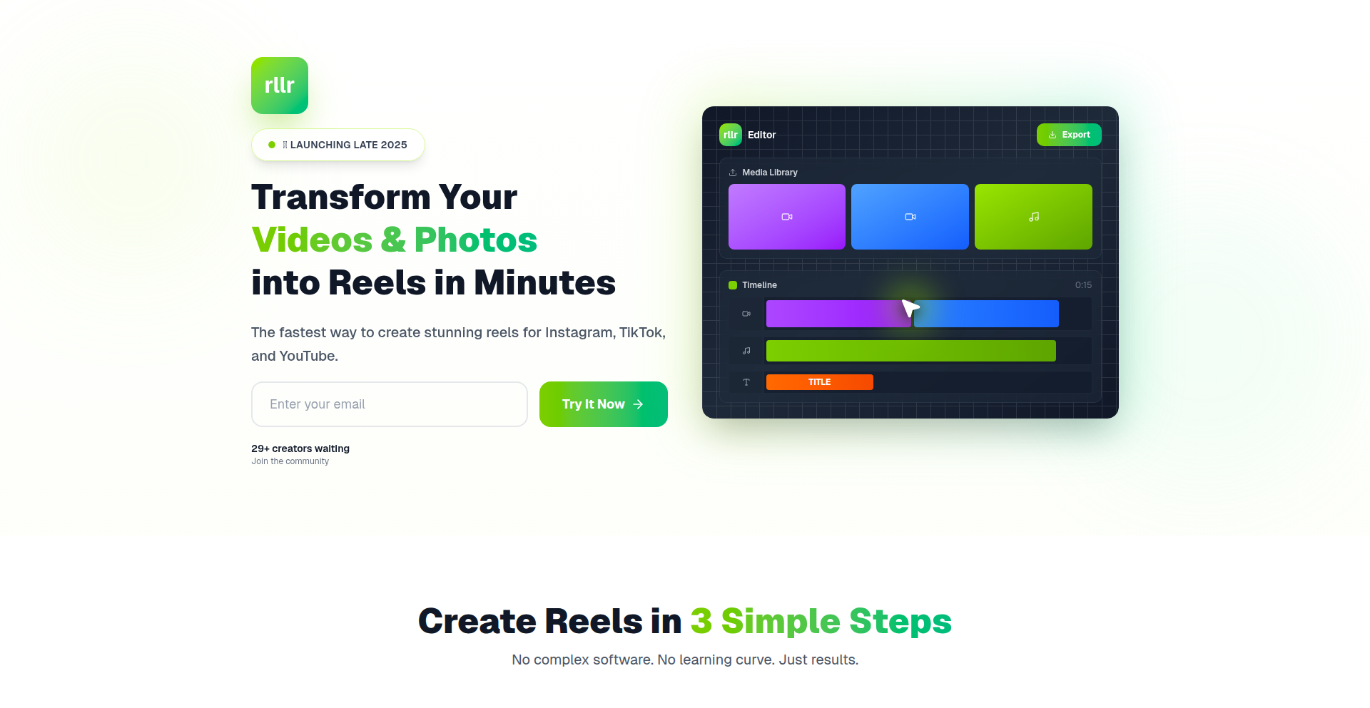 Reelleer 浏览器端视频剪辑引擎