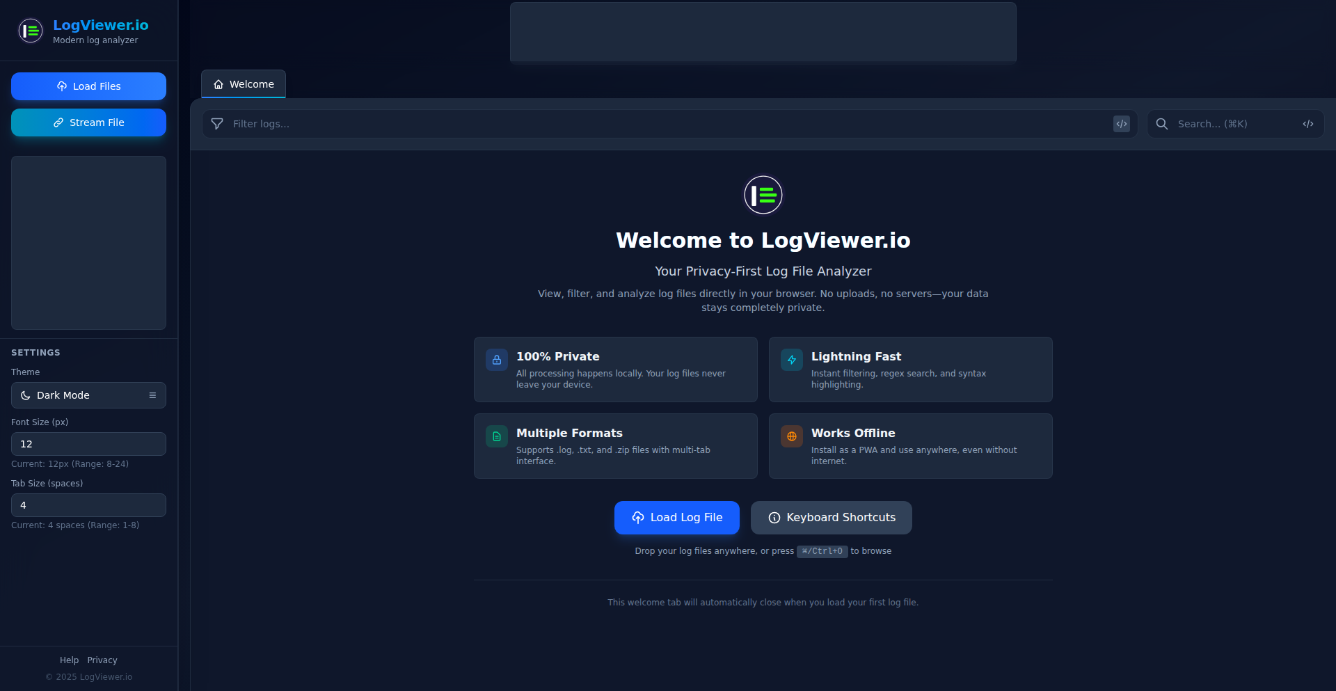 BrowserLog Inspector