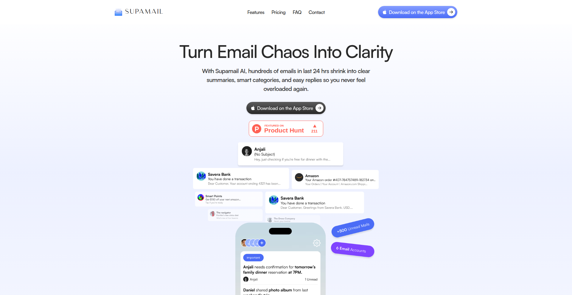Supamail: AI邮件精炼与洞察