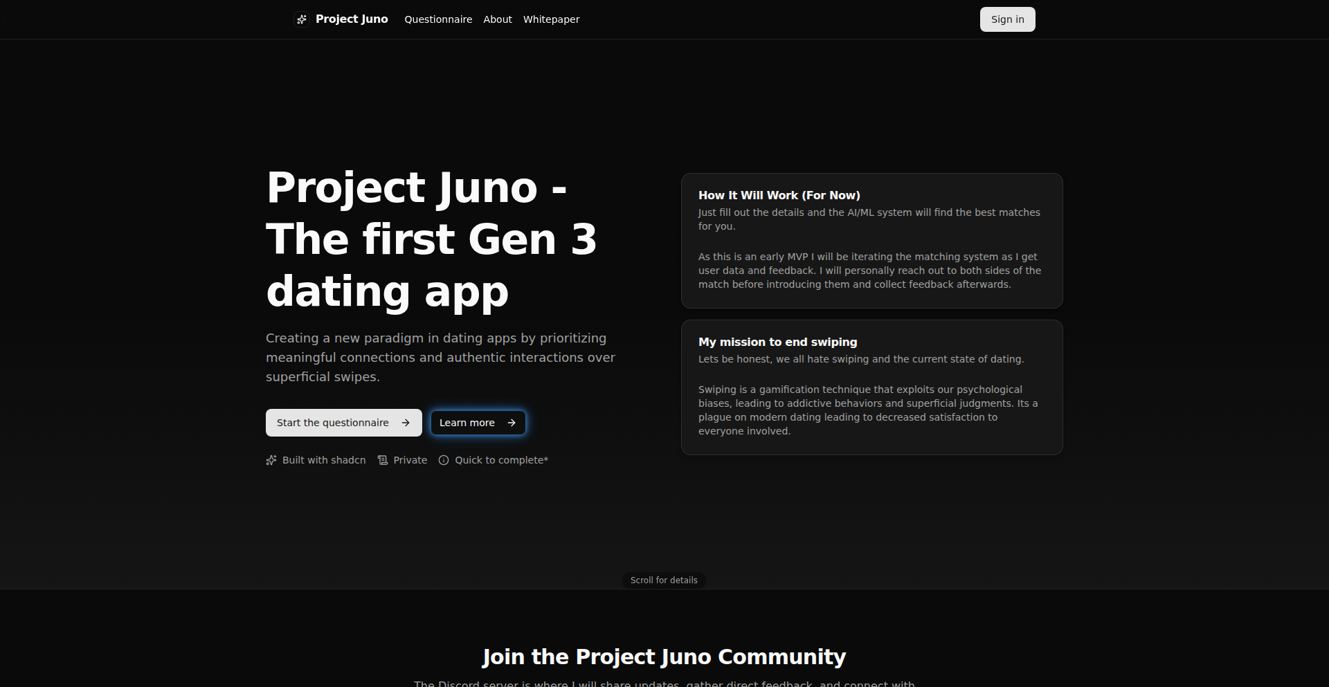 Juno价值匹配引擎