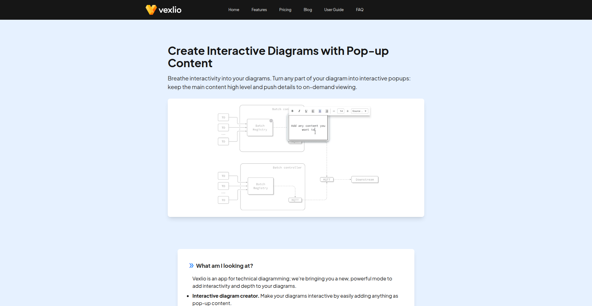 Vexlio互动图析引擎