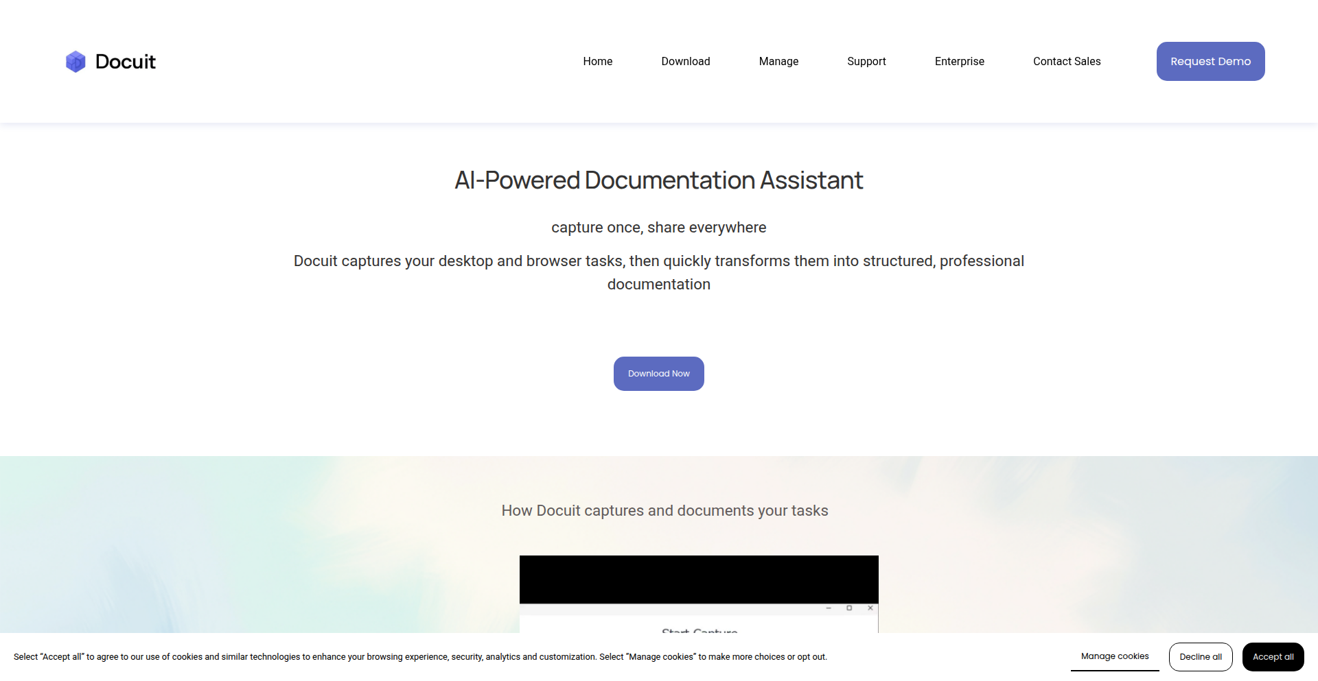Docuit - AI驱动的智能工作流文档捕获器