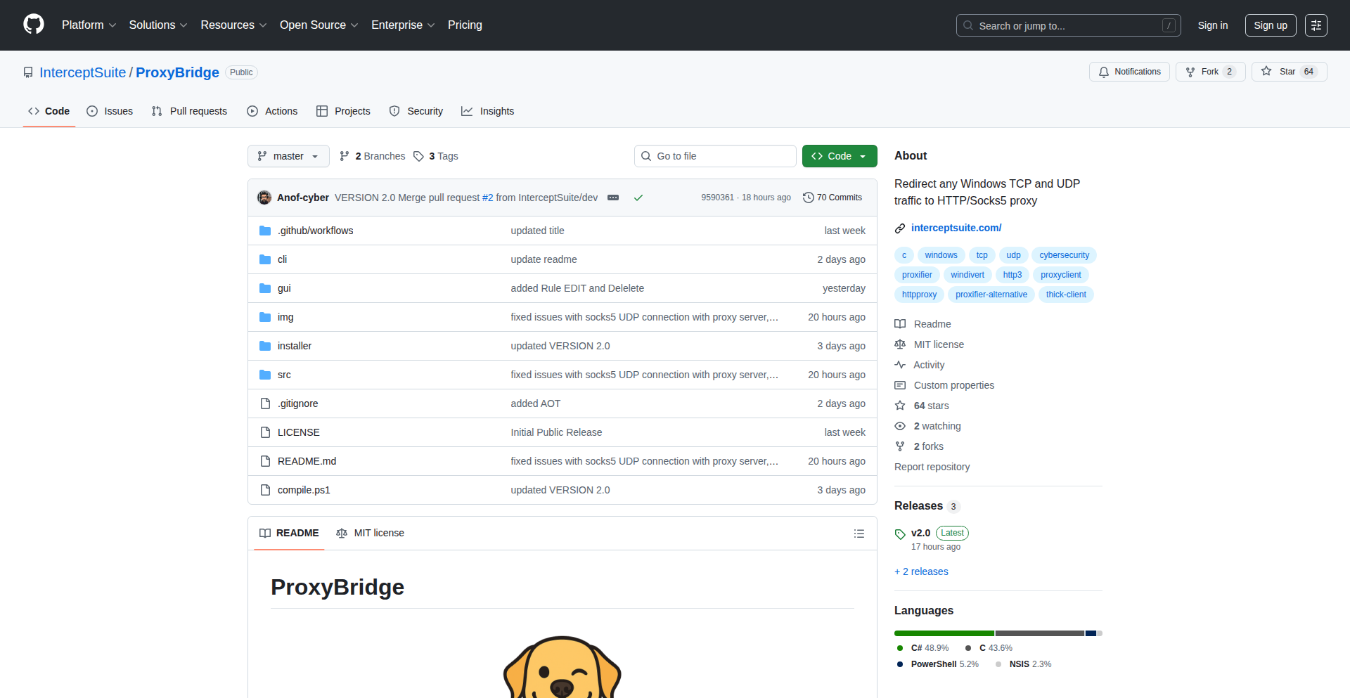 AnyTraffic ProxyBridge