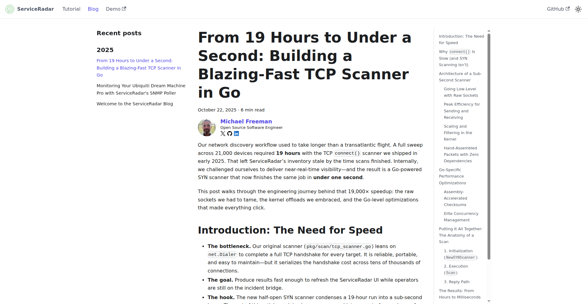 Go-SYN秒扫:内核级网络探测器