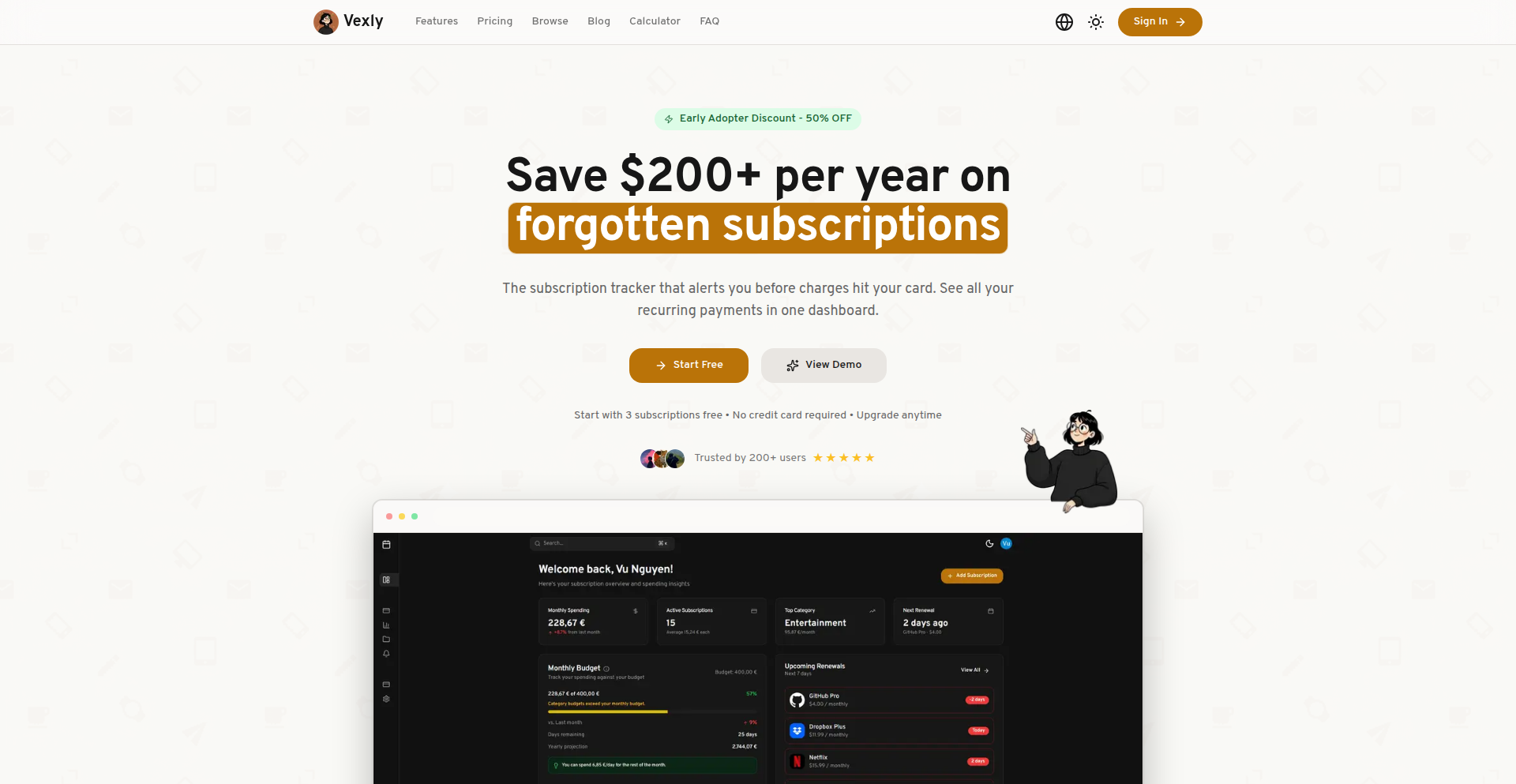 Subscription Tracker API