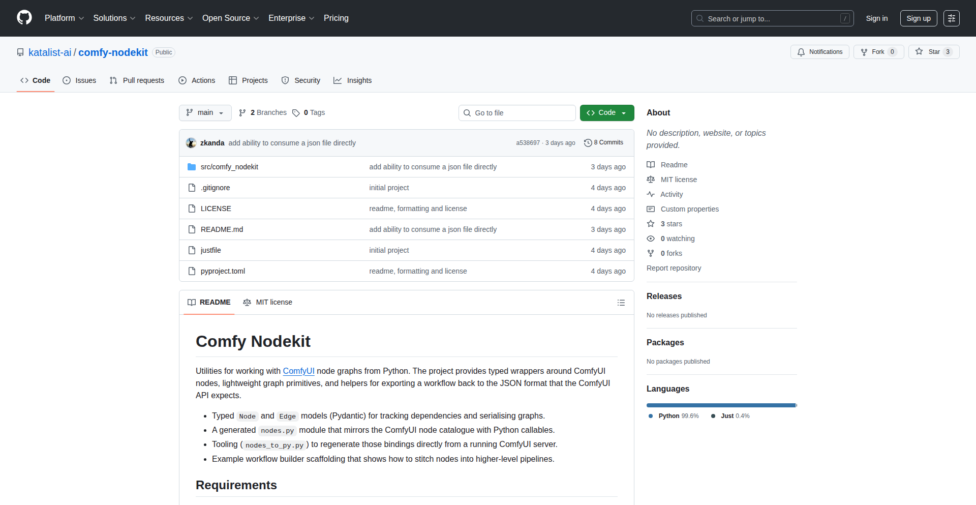 Comfy Nodekit - Python驱动的ComfyUI工作流构建器