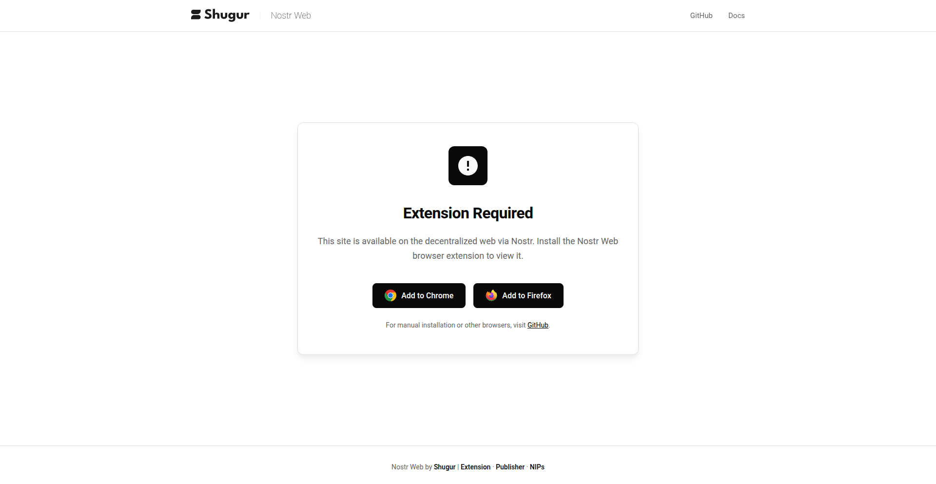Nostr Web 节点博客