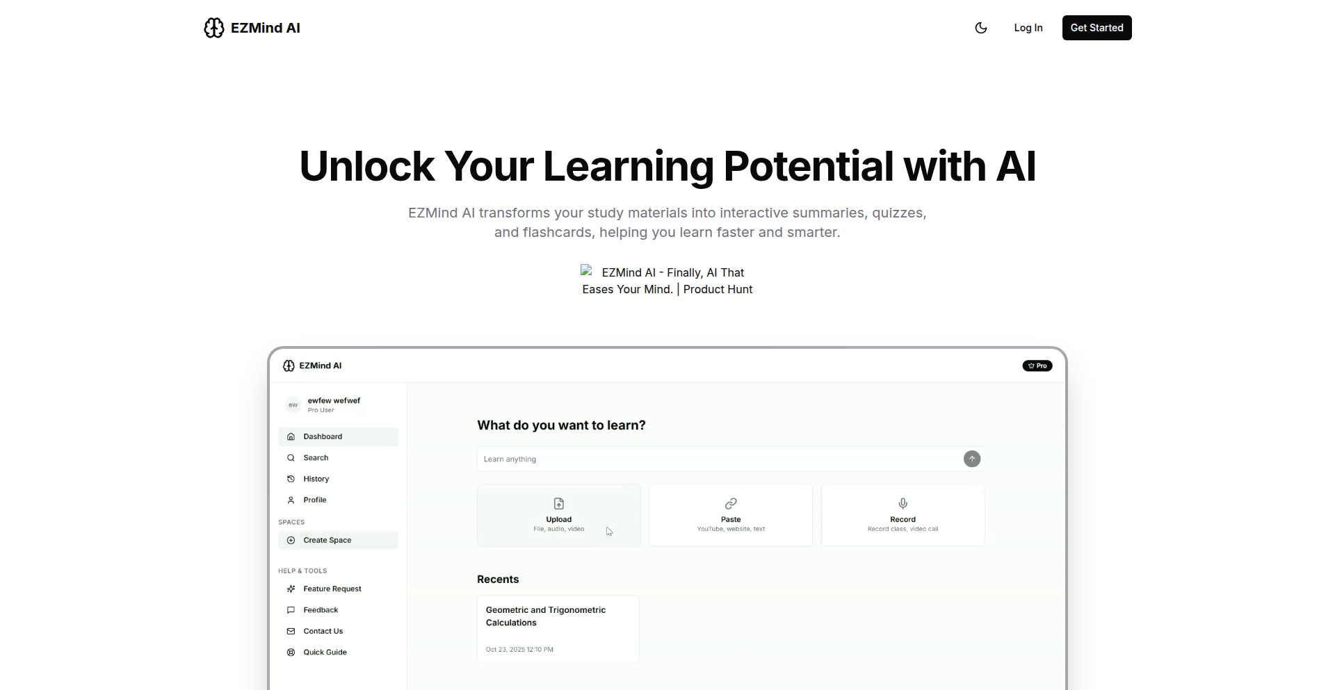 EZMind AI - 智能学习助手