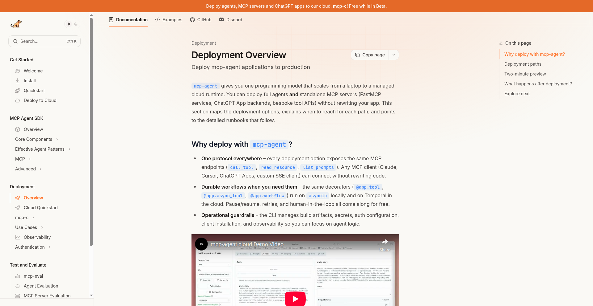 MCP Cloud Orchestrator (MCP-C)