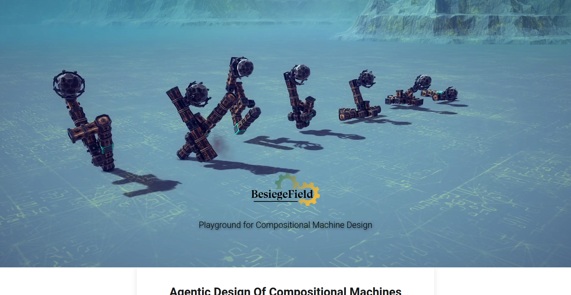 LLM造物工坊: BesiegeField