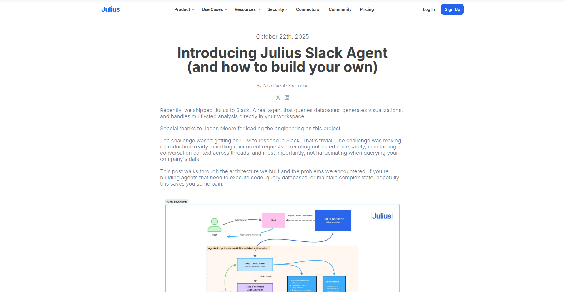 Julius AI Slack Agent: 智能助手与自建之道