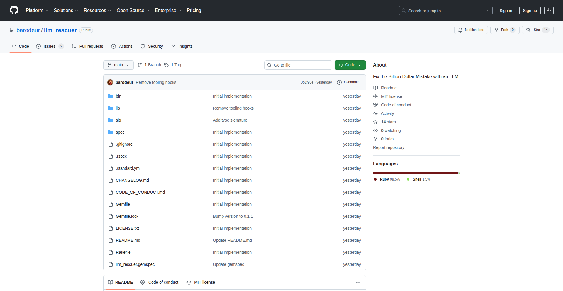 Ruby 安全卫士 - LLM 注入防御