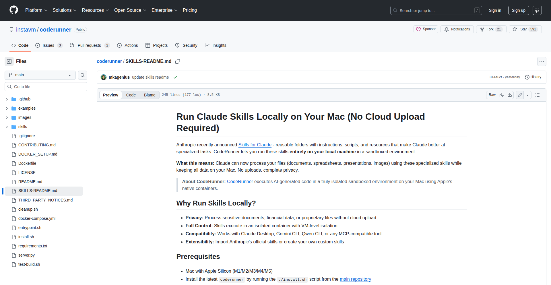 Mac本地Claude技能引擎