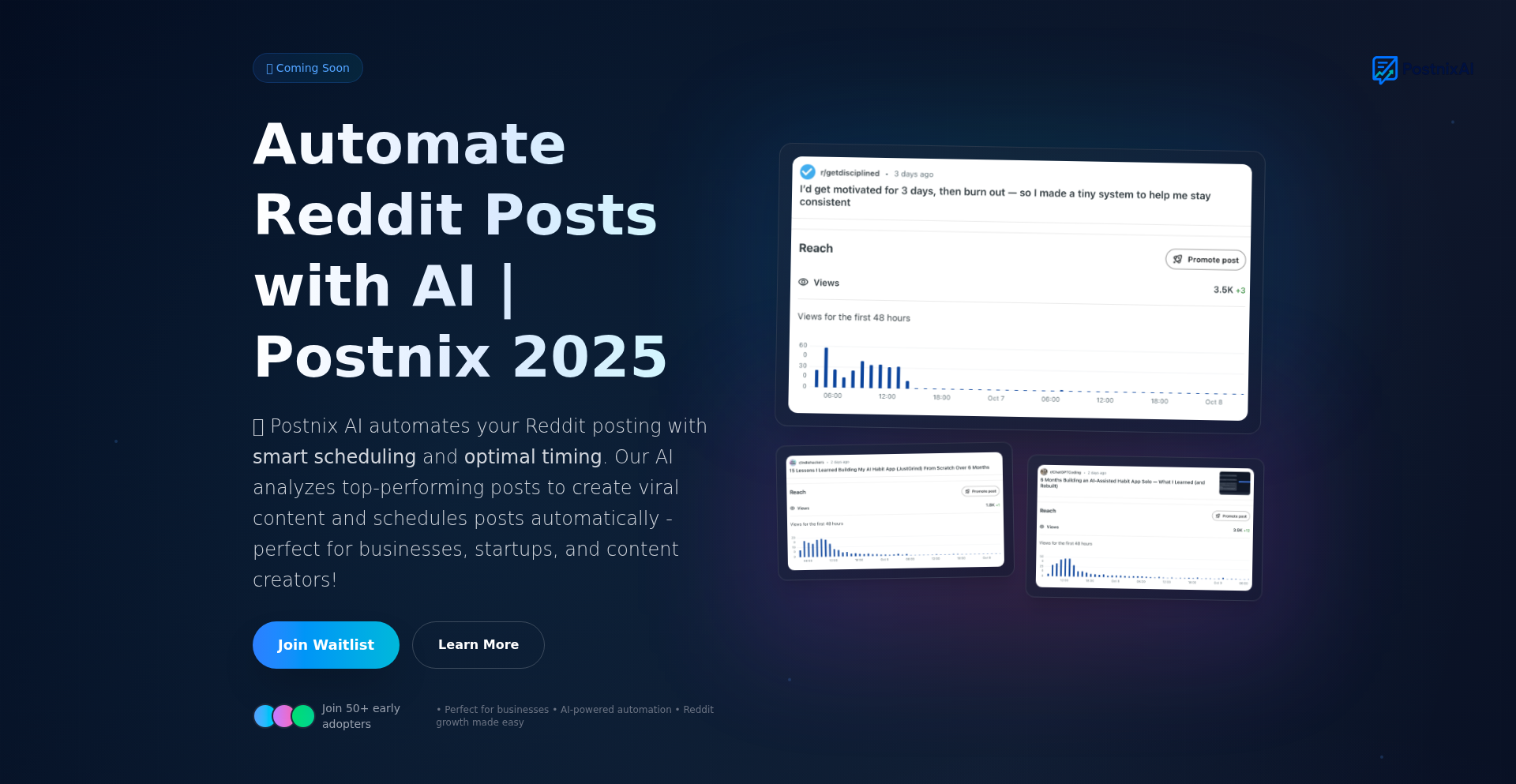 Postnix AI - 内容传播助推器