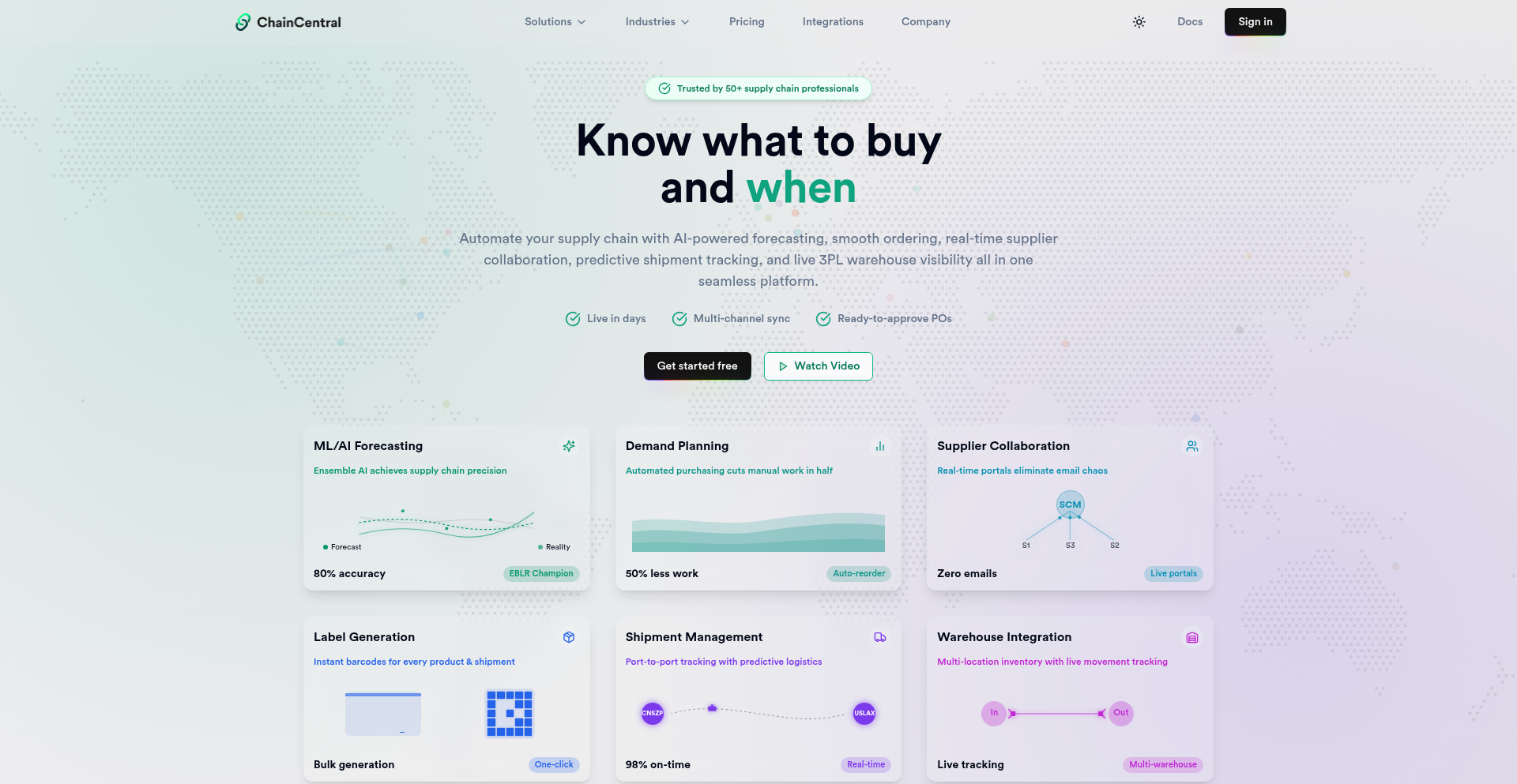 链式中枢:AI驱动的供应链智能管家