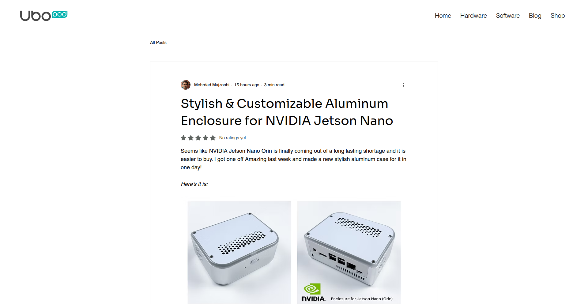 FlexiFrame SBC Enclosure