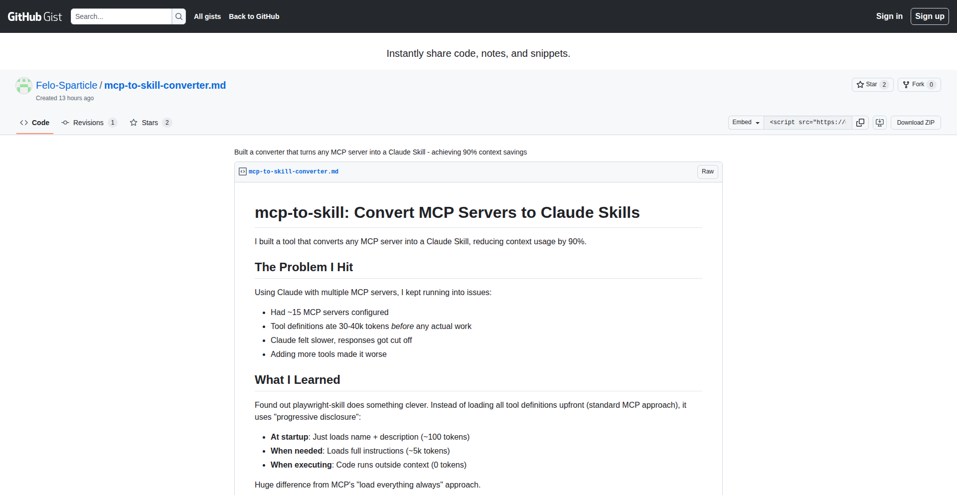 MCP2Claude-Skill 转换器