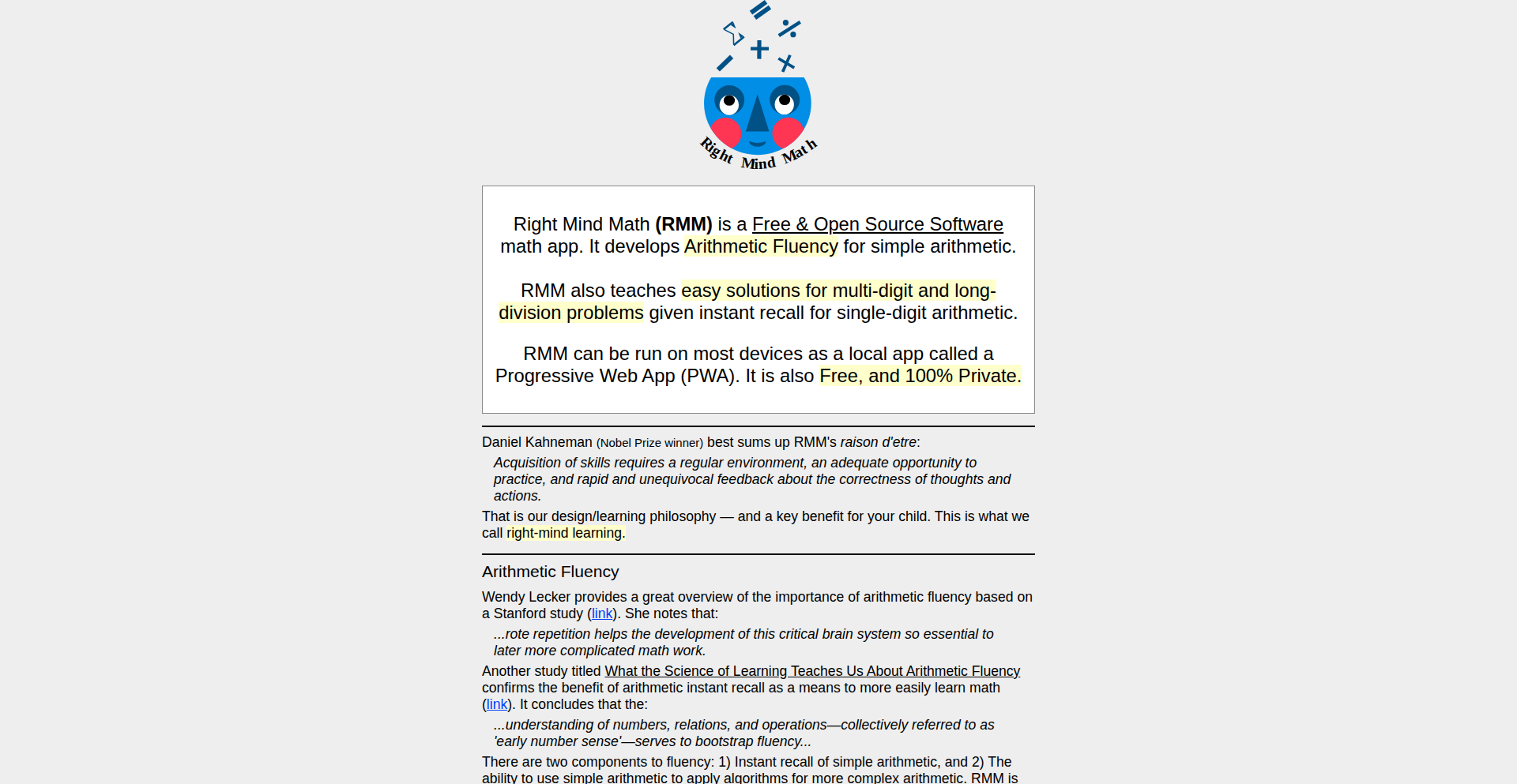 ArithmeticFluencyForge