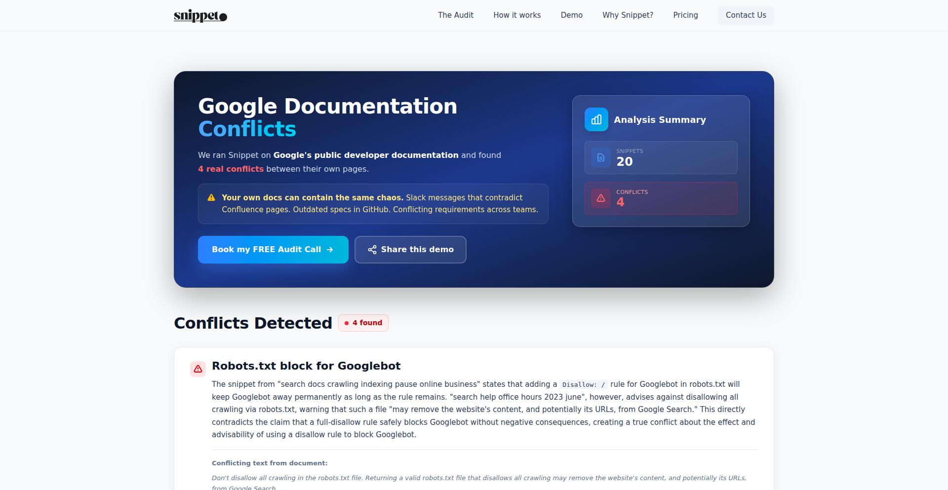 Snippet: The Auto-Updating Knowledge Truth Layer