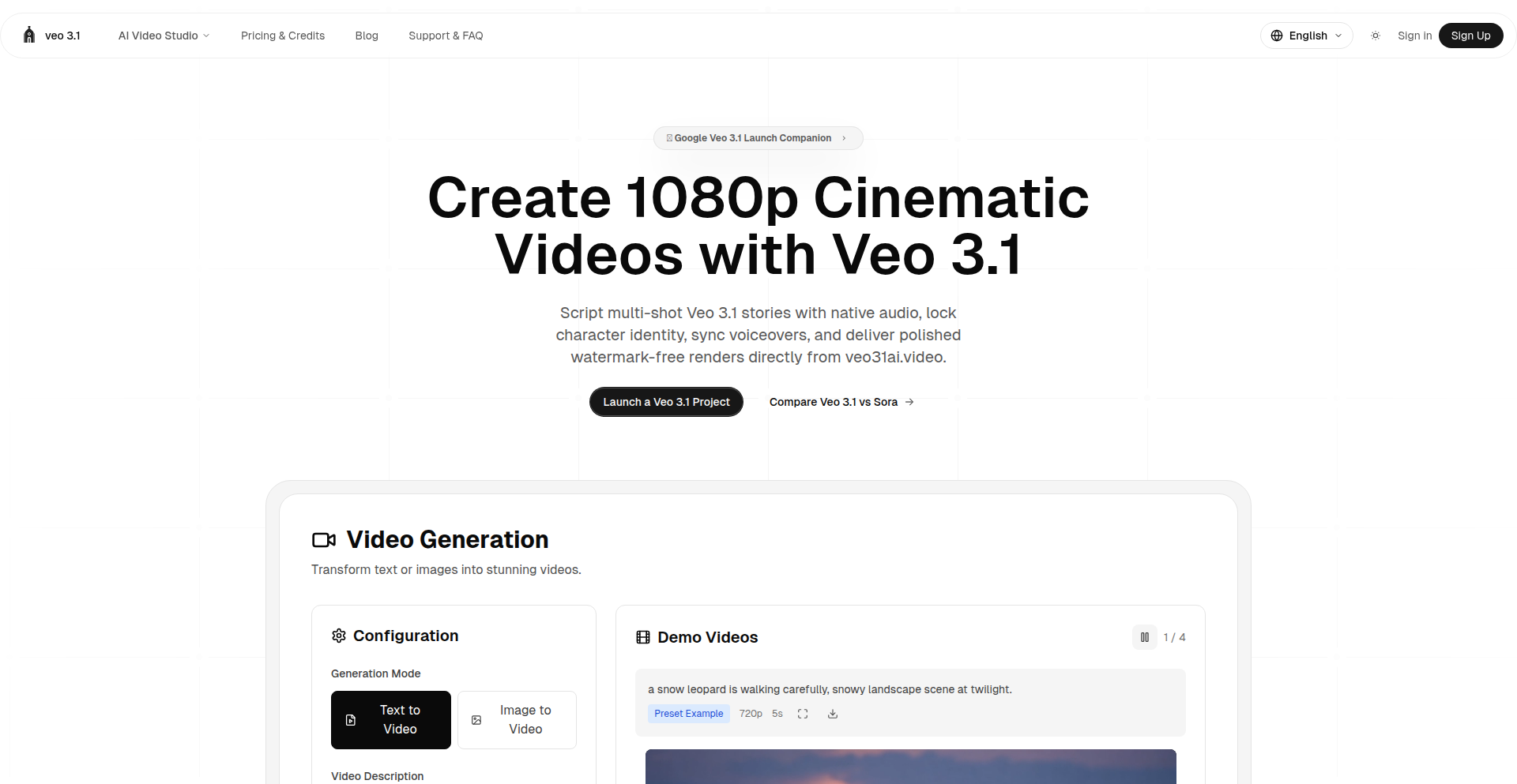 Veo 3.1 Story Weaver