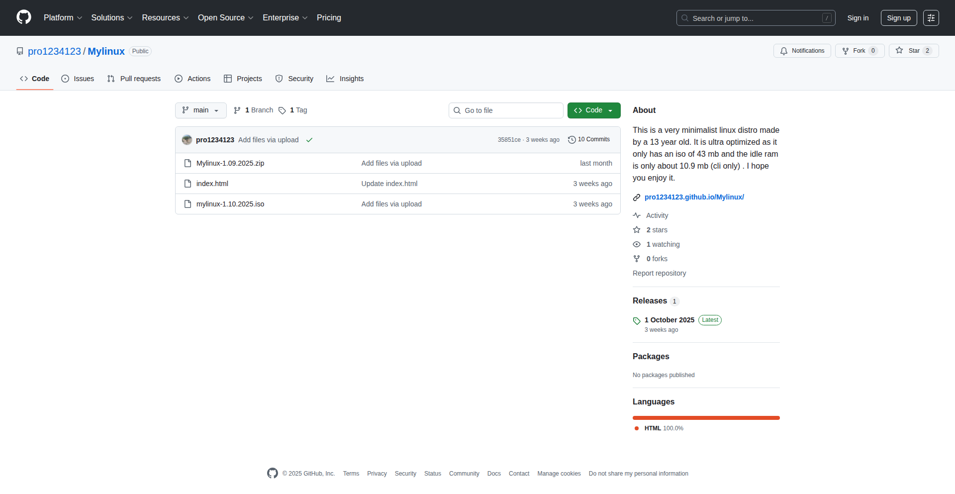 Mylinux: Teen's Tiny OS Kernel
