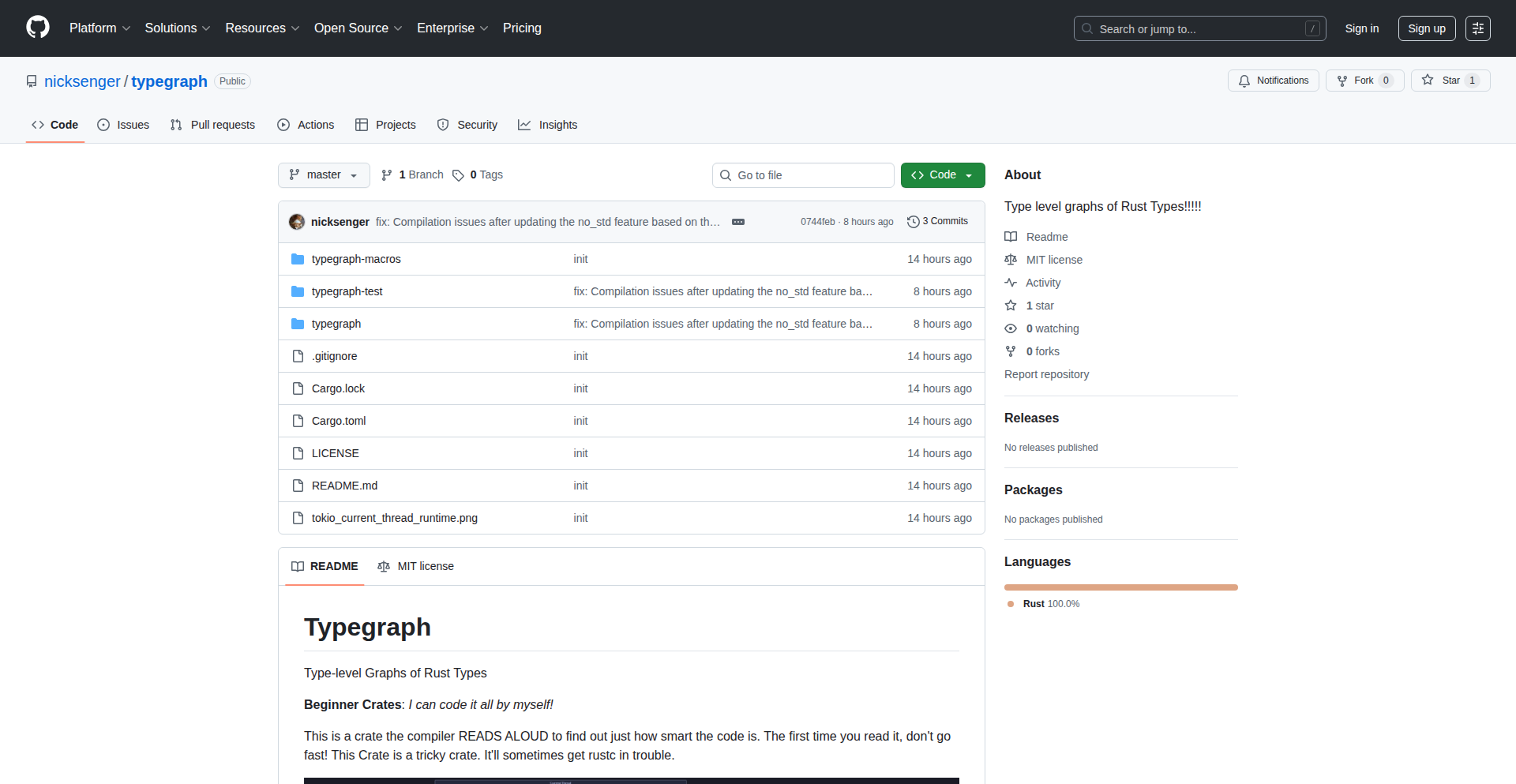 TypeGraph: Rust Type System Explorer