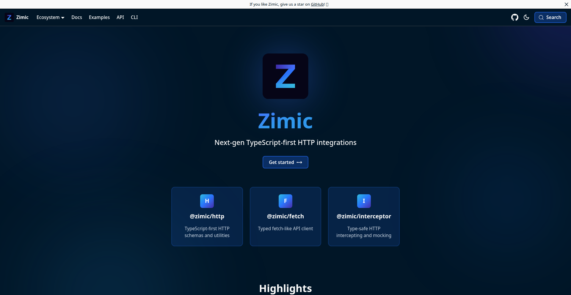 Zimic Type-Safe HTTP Integrations