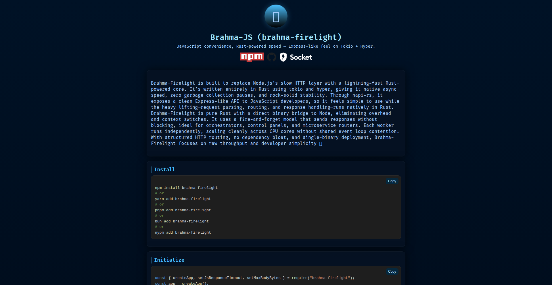 Rust-Powered JS Engine
