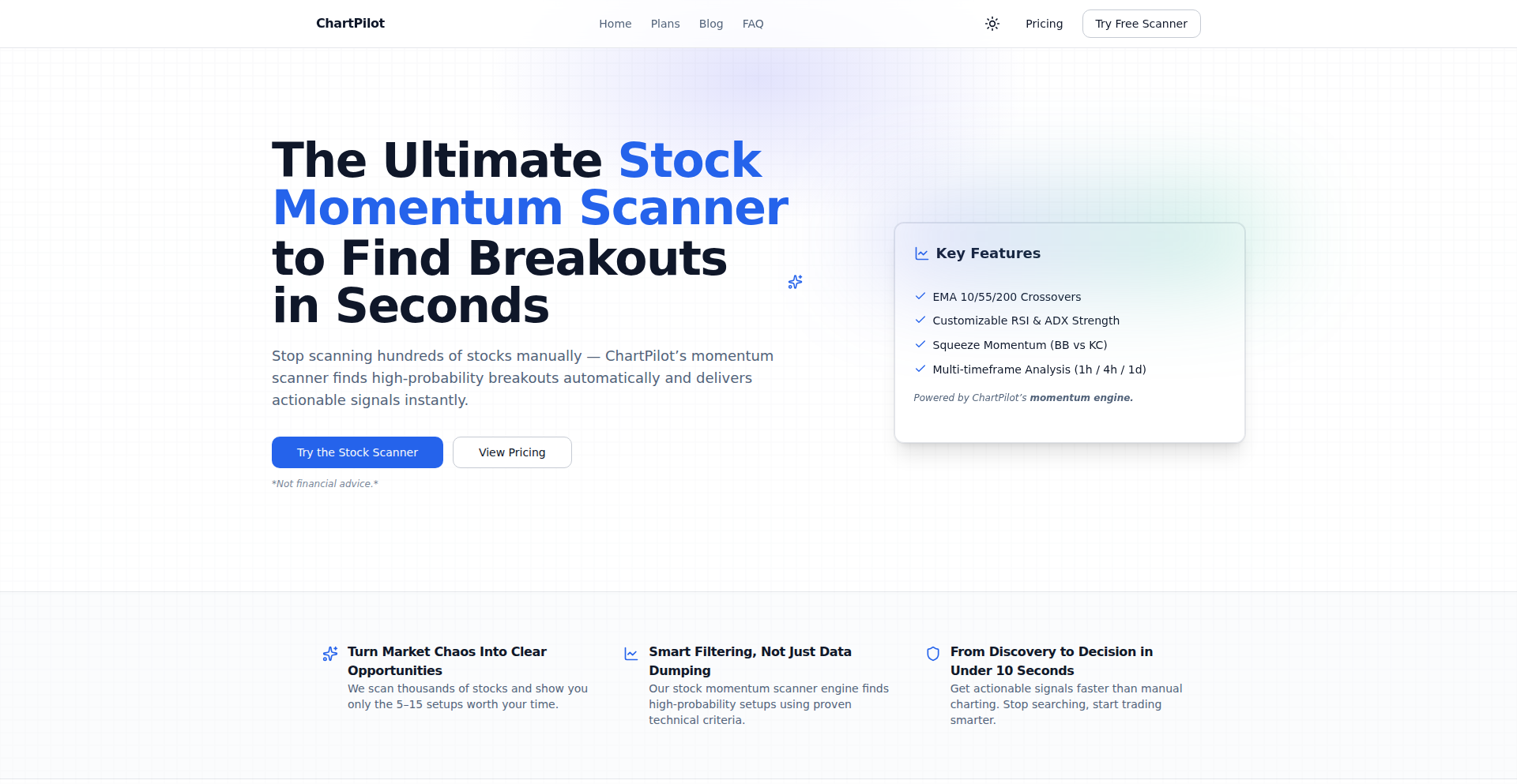 ChartPilot-AI 信号与定价洞察