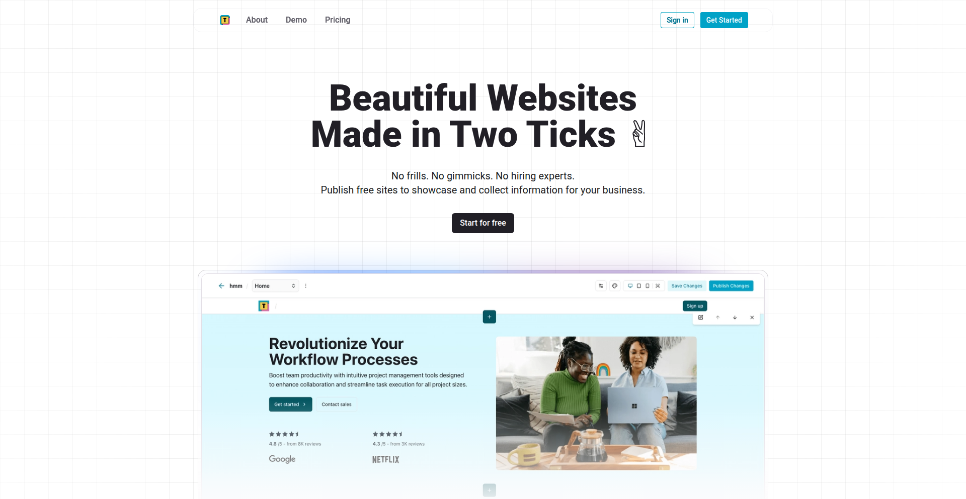 秒级美站发布器