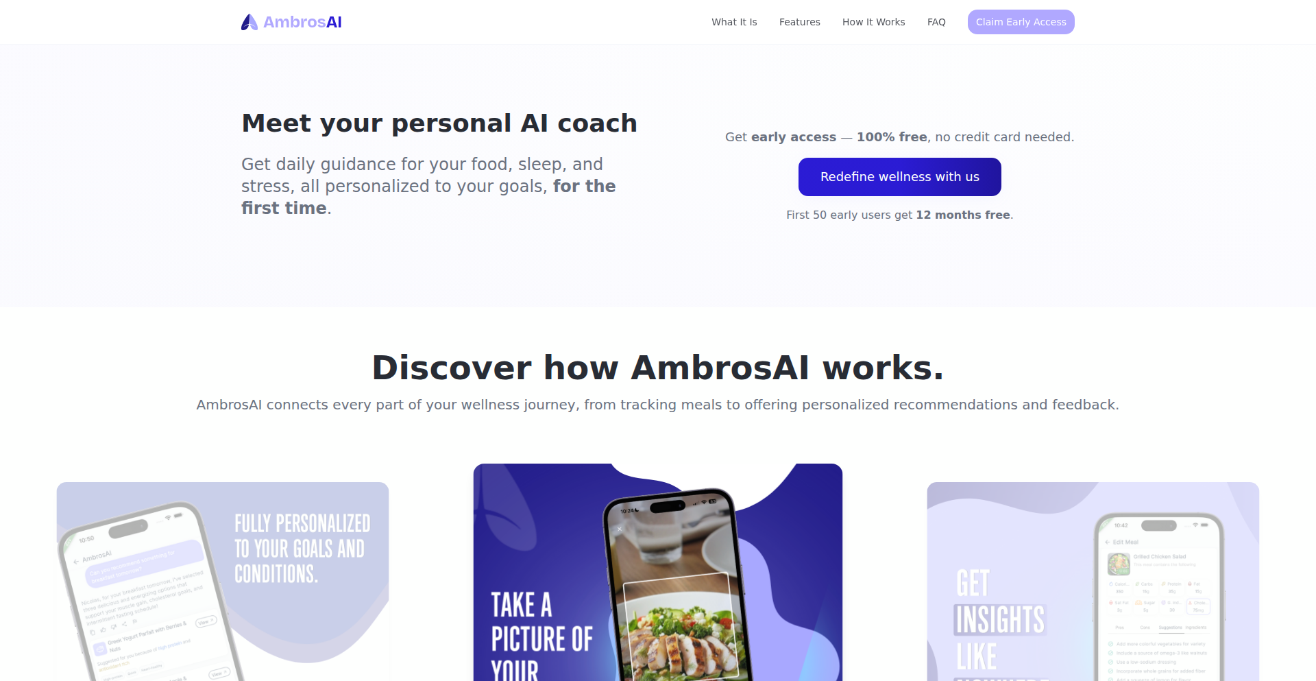 AmbrosAI - 智能长寿伙伴