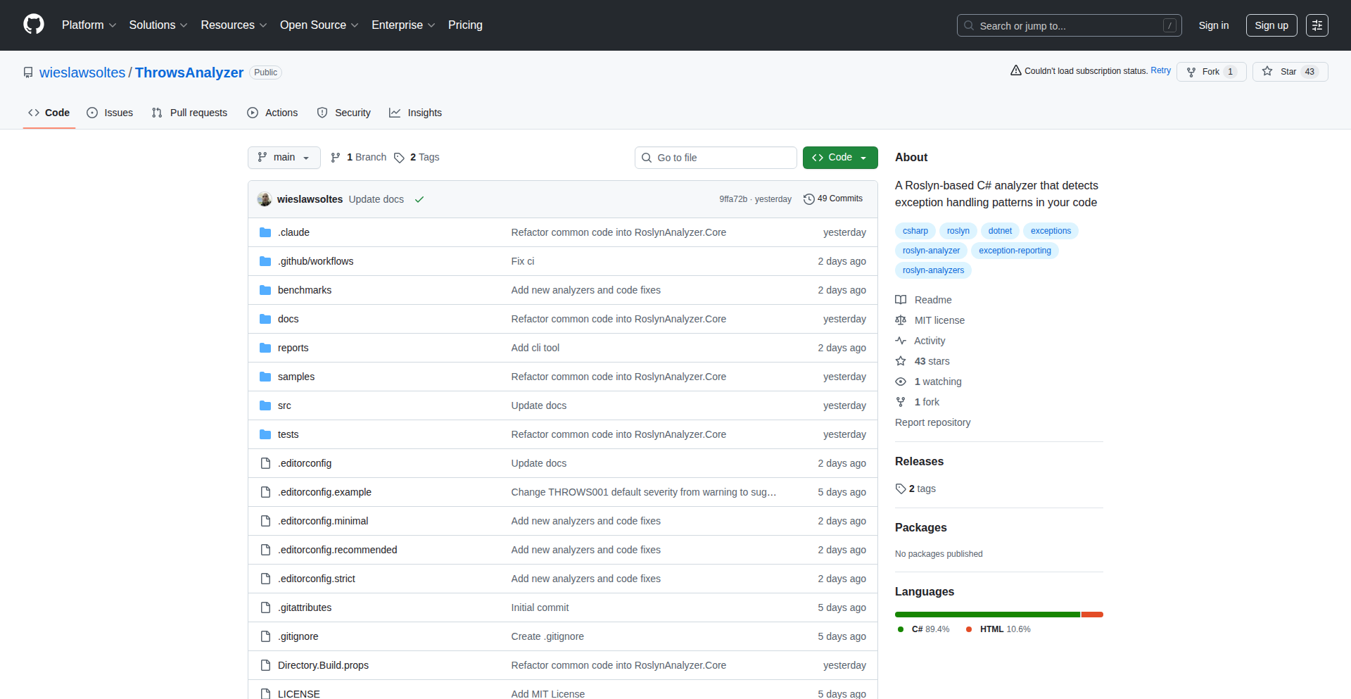 CallGraph-ErrScan: C#代码调用图错误模式分析器