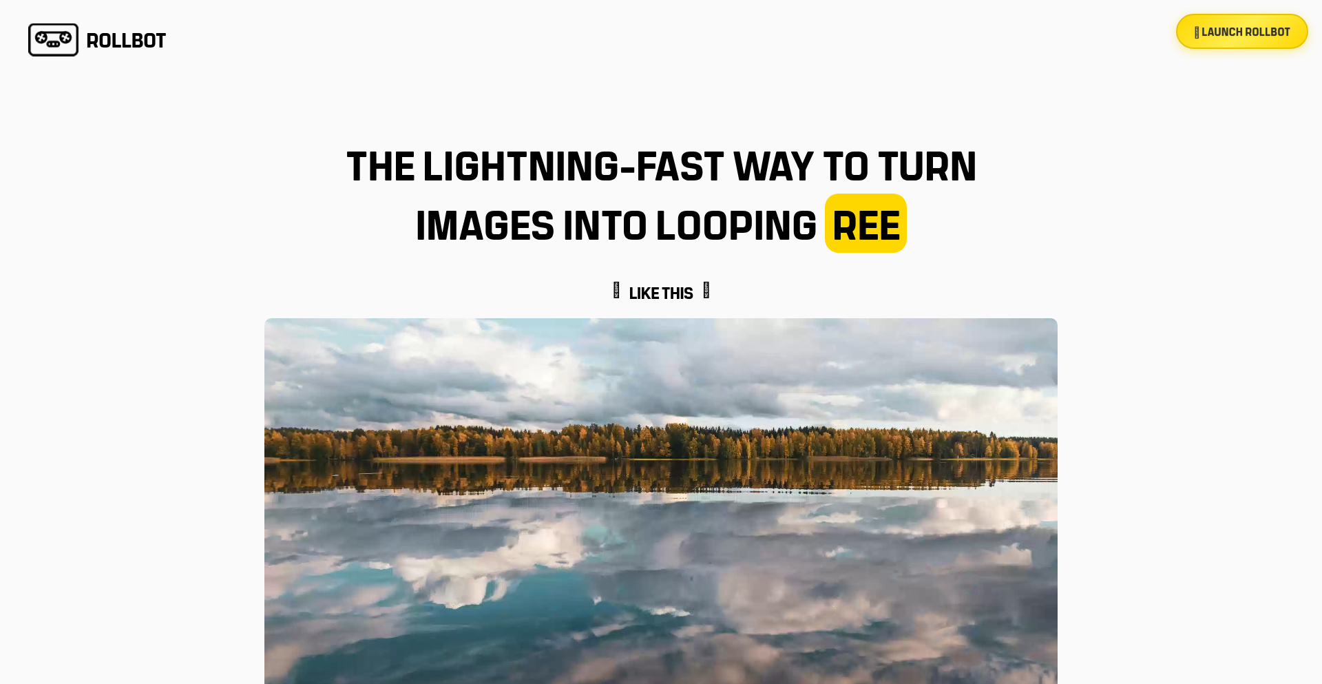 RollBot: GIF/Reels/Folios 极速生成器