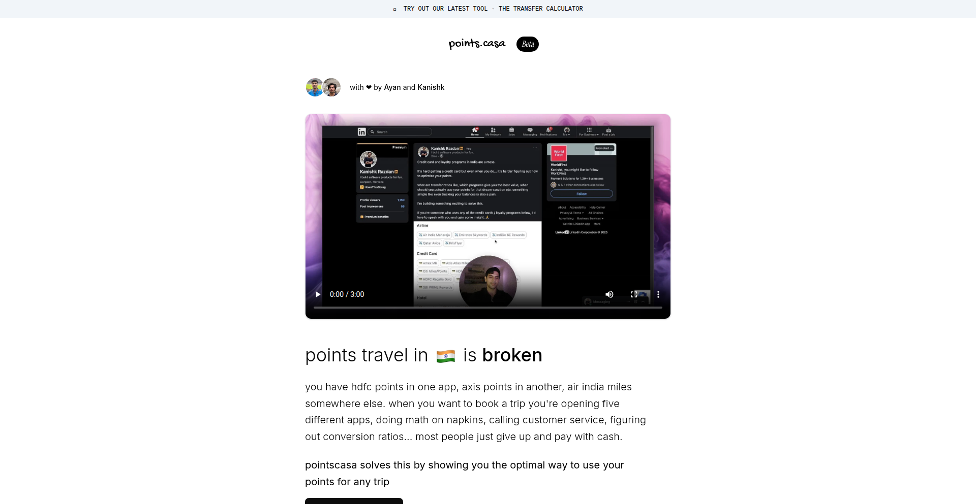CardPoints Ingenuity