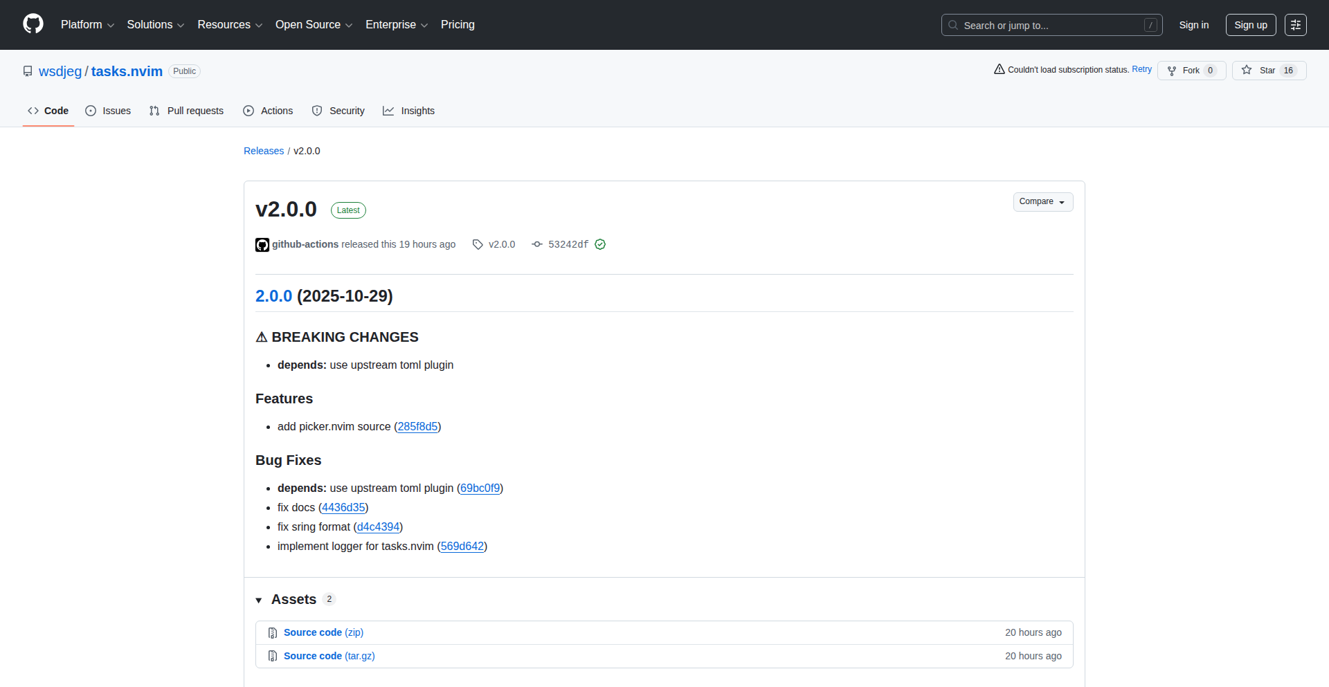 Neovim Task Orchestrator