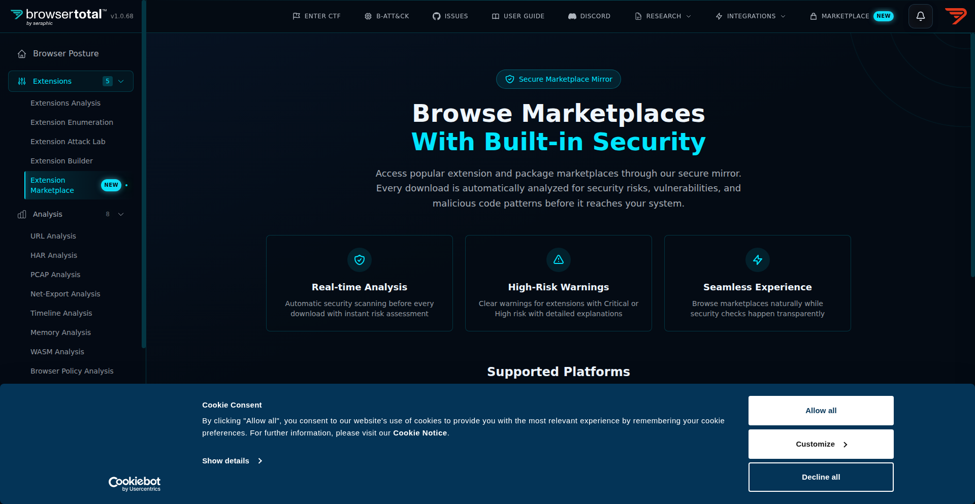 SecureExtension Sentinel