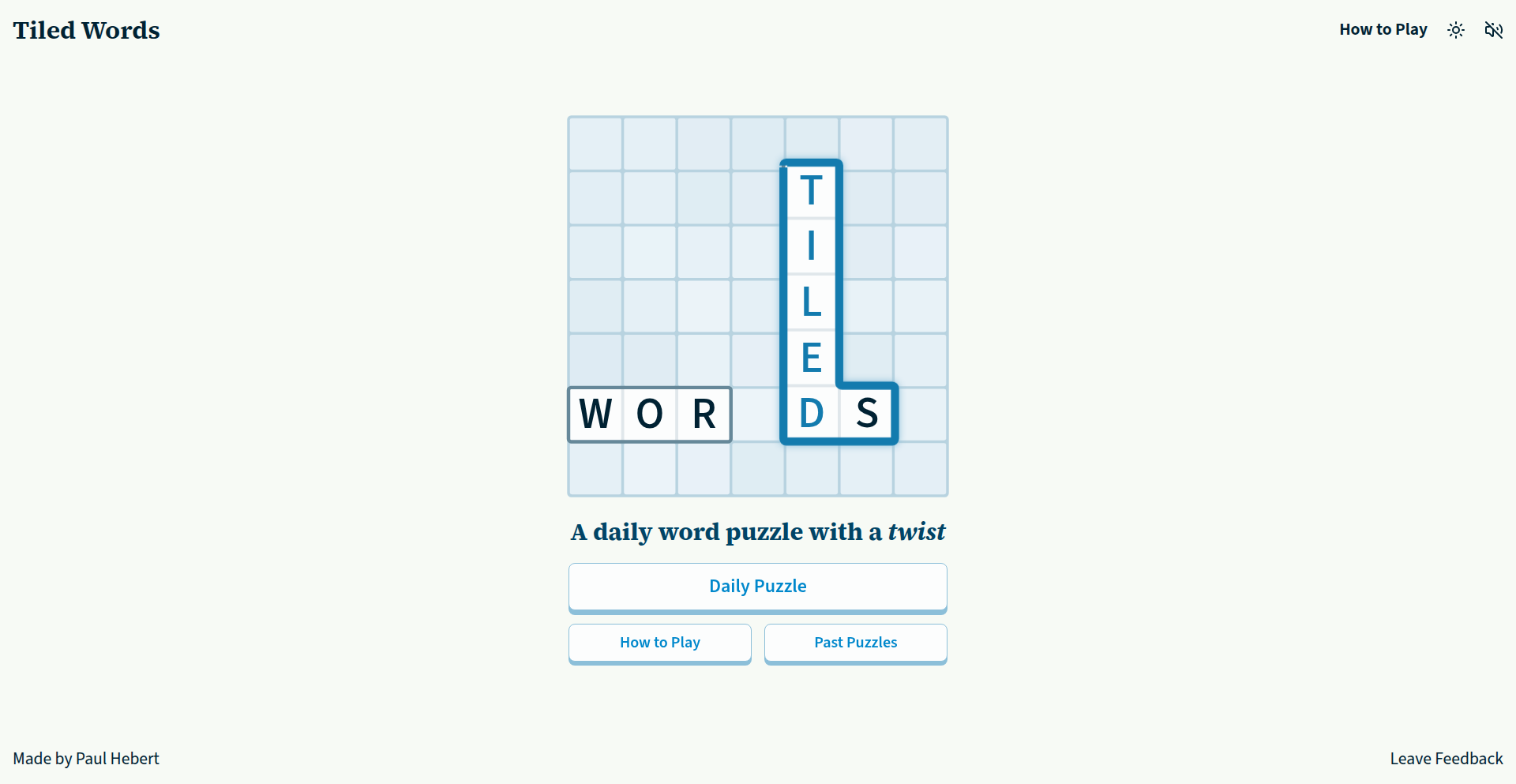 TiledCrossword Weaver