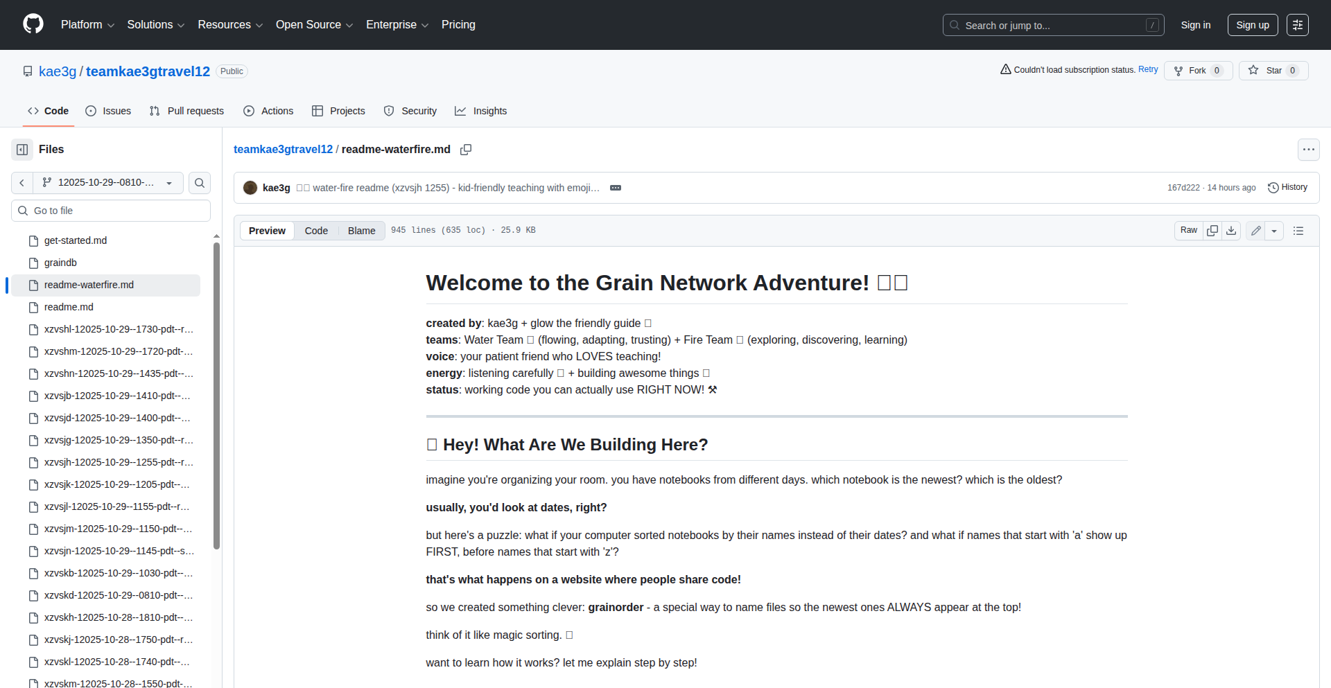 Grainorder: Chrono-Aligned File Naming