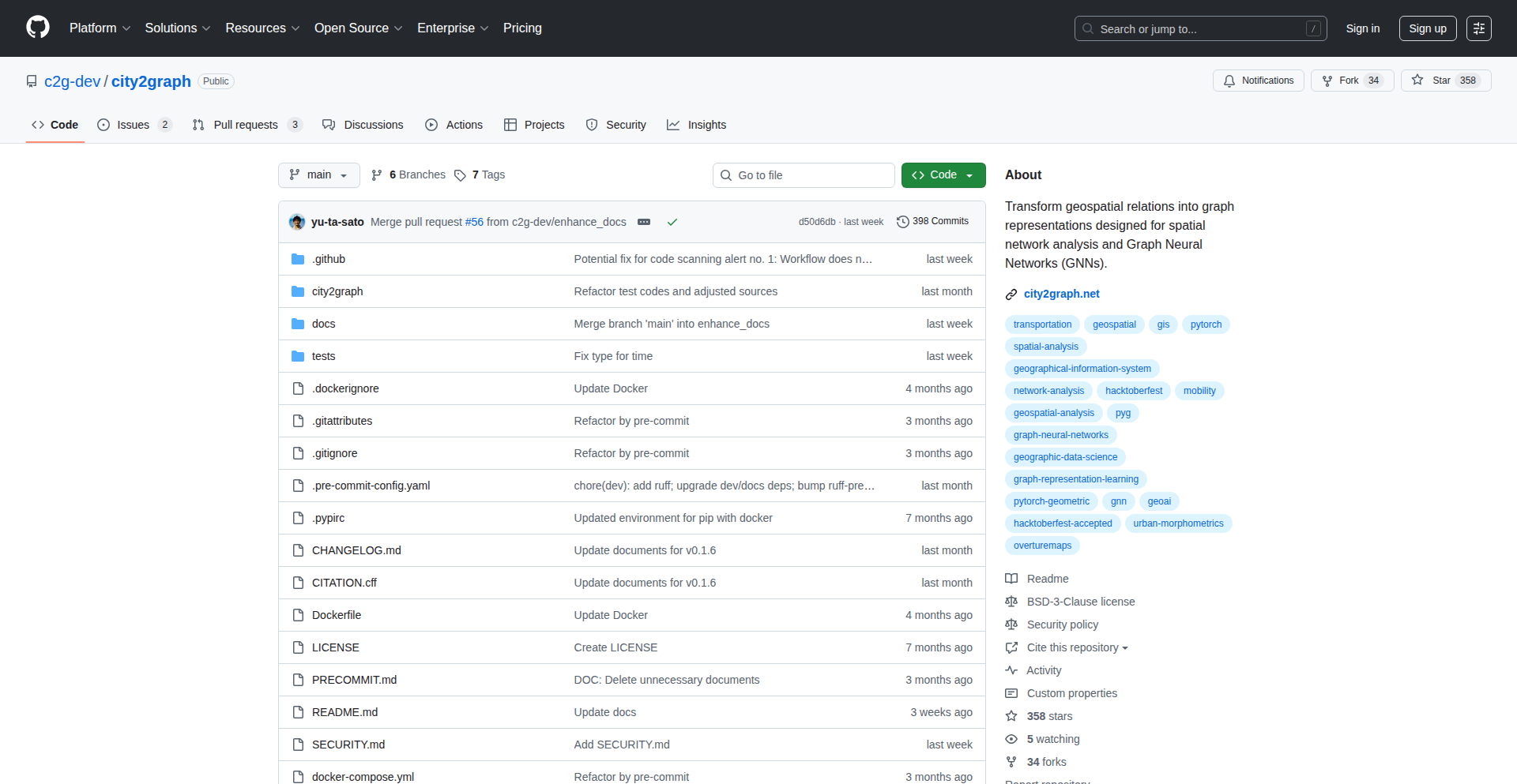 City2Graph: Geospatial Network for GNNs
