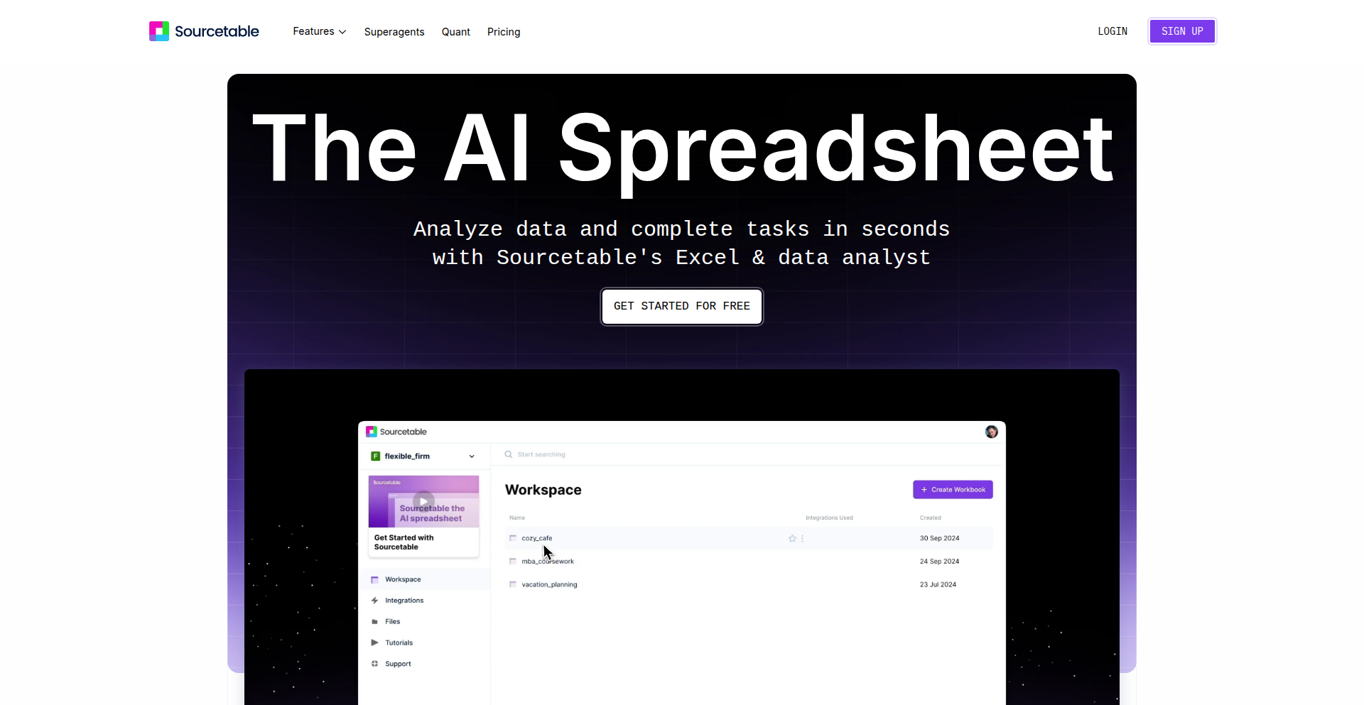 Sourcetable: Operational API Orchestrator