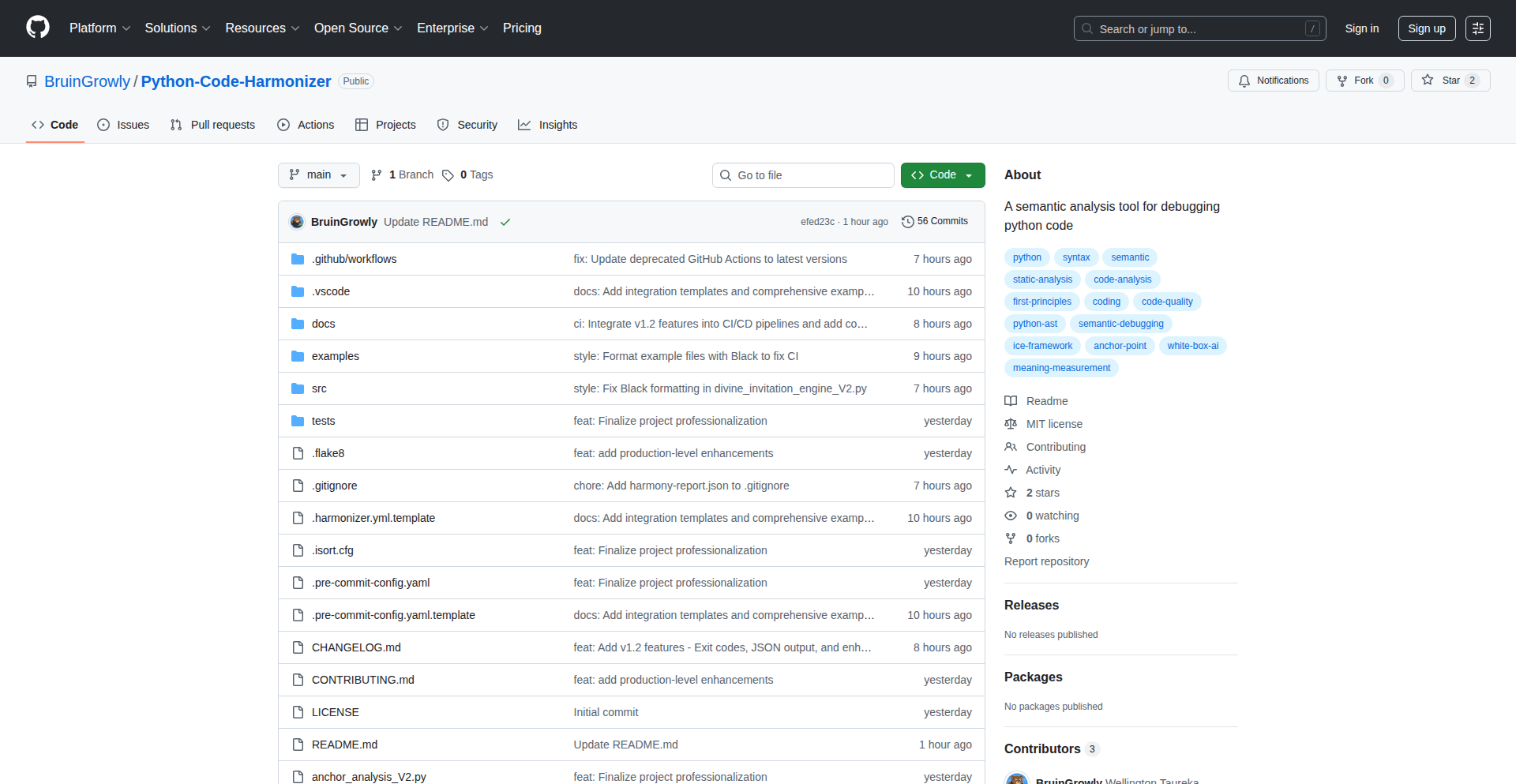 Pythonコード調和者 (Python Code Harmonizer)