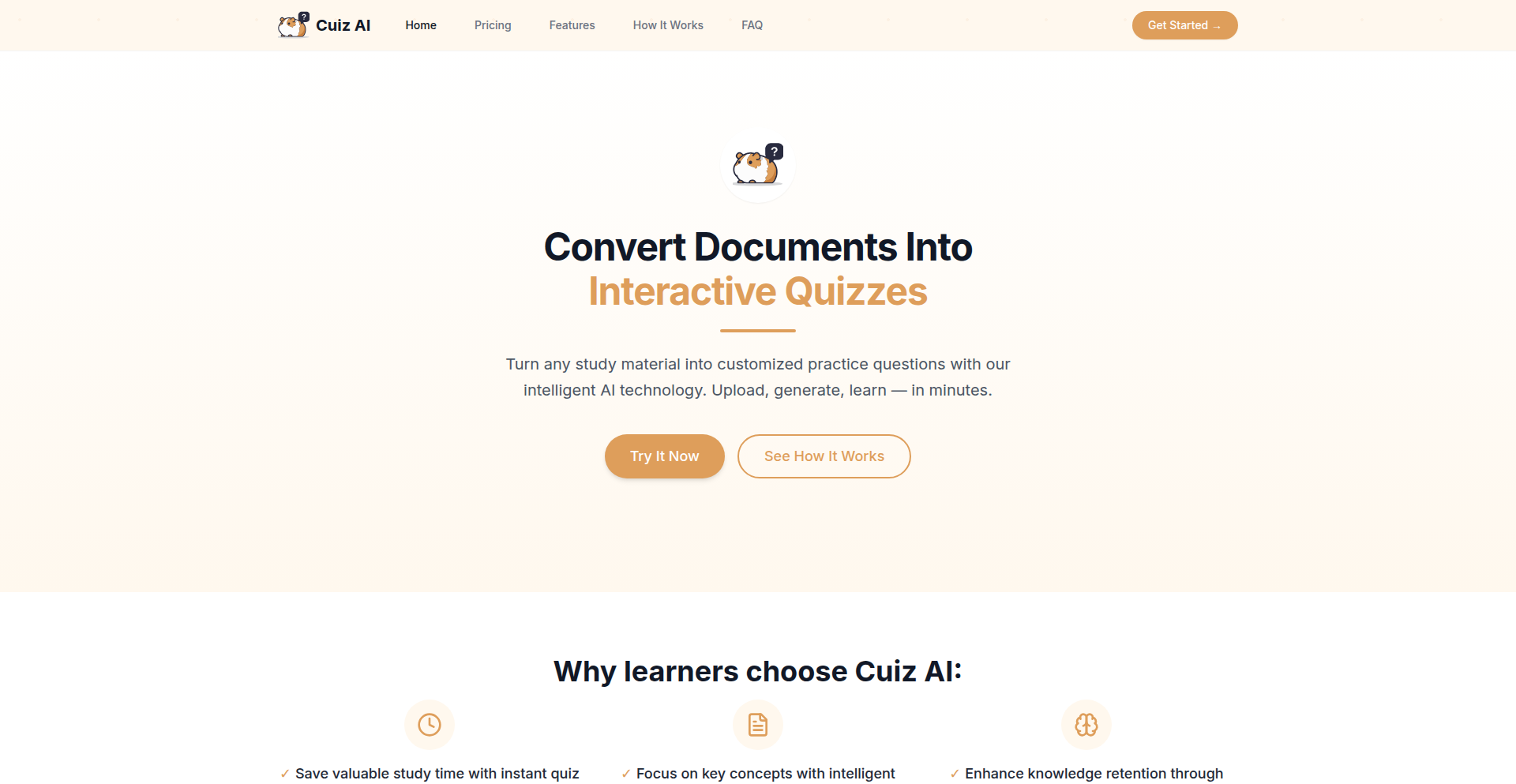 ドキュメント・クイズ・ジェネレーター