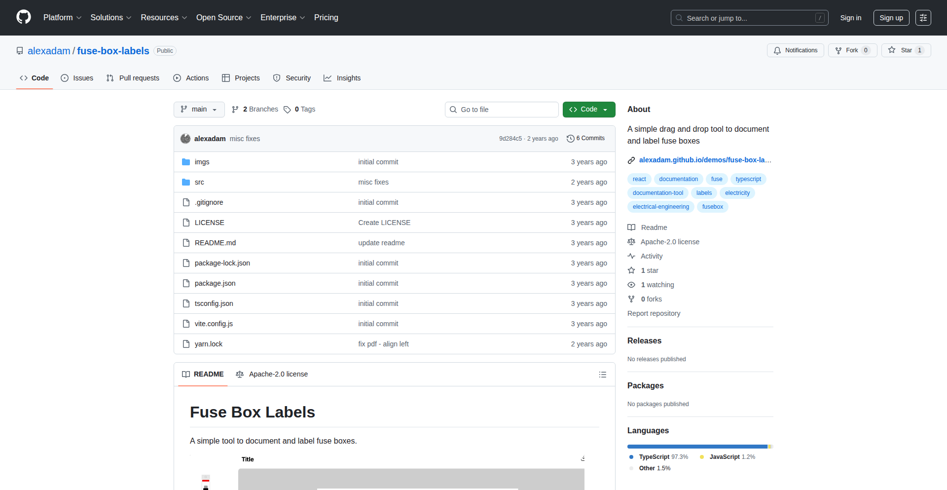 ヒューズボックス・ドキュメンテーション・ドラッガー