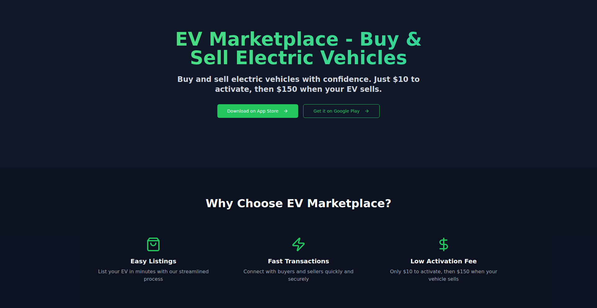 EVマーケットプレイス・ファインダー