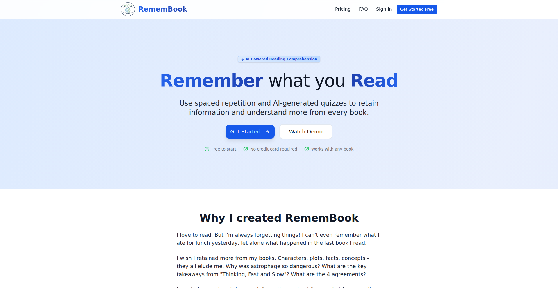 RememBook: 知识复习强化引擎