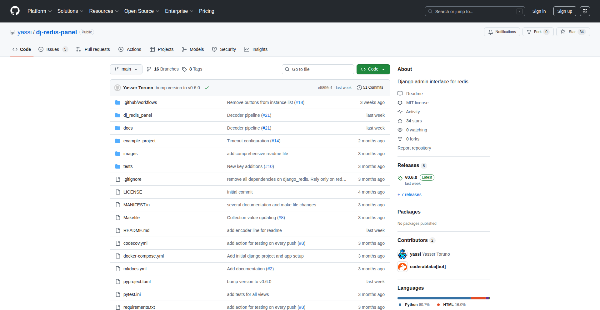Django-RedisAdmin: Redis 数据可视化管理后台