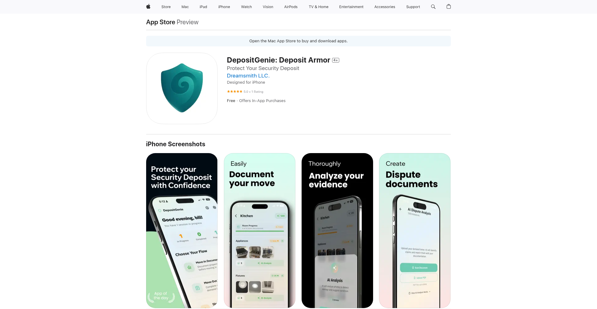DepositGenie - 智能租房押金守护者