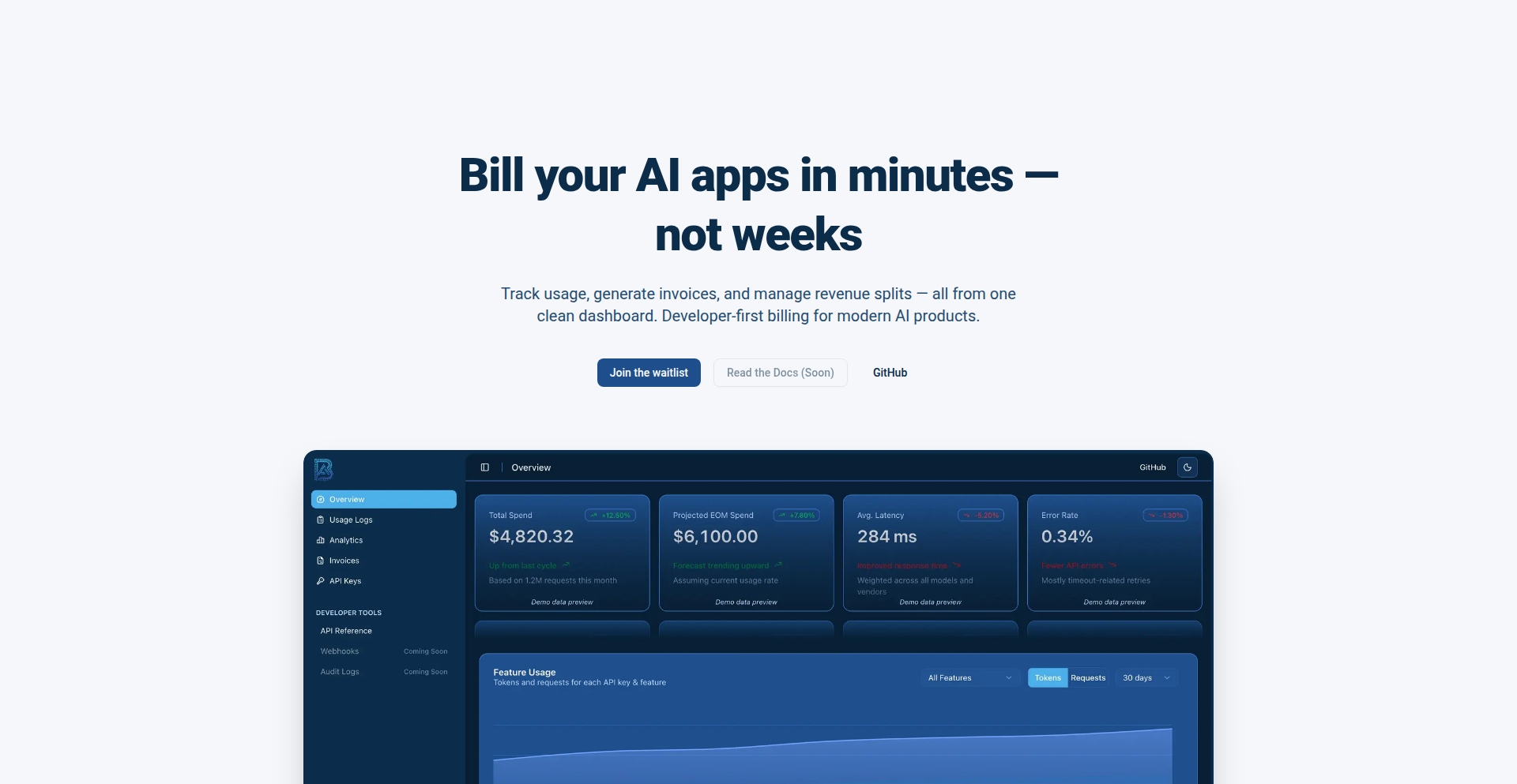 BillAI: AI应用增长的智能账单引擎